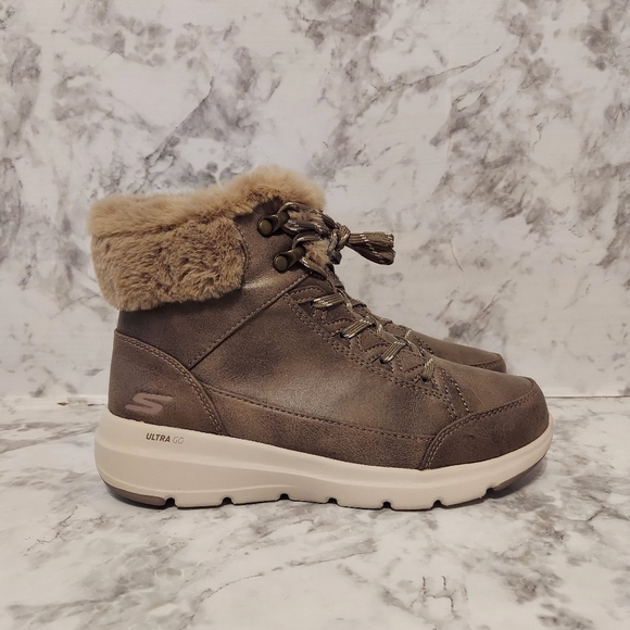 Pre-owned 2022 skechers glacial ultra boots - Picture 2 of 9